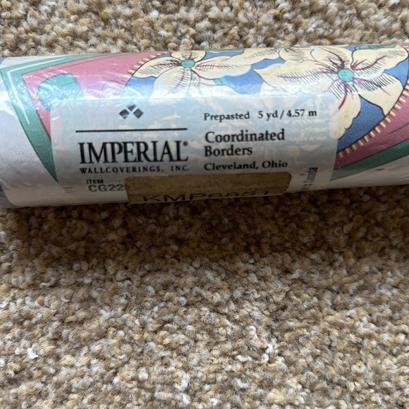 Wallpaper Border Floral Vegetables New in package 5 yds - Picture 2 of 6